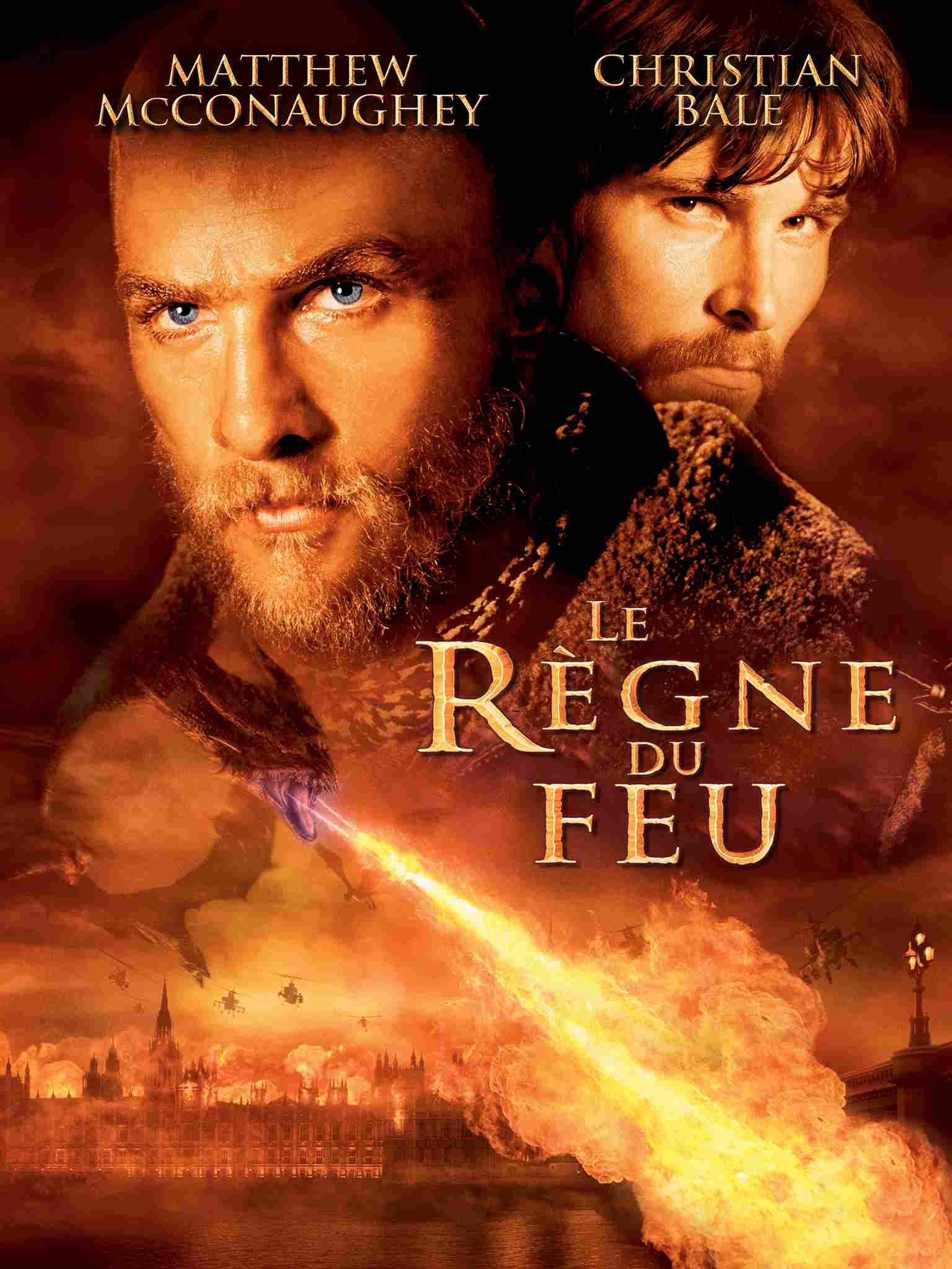 پخش آنلاین فیلم منطقه آتش Reign of Fire 2002 با دوبله فارسی