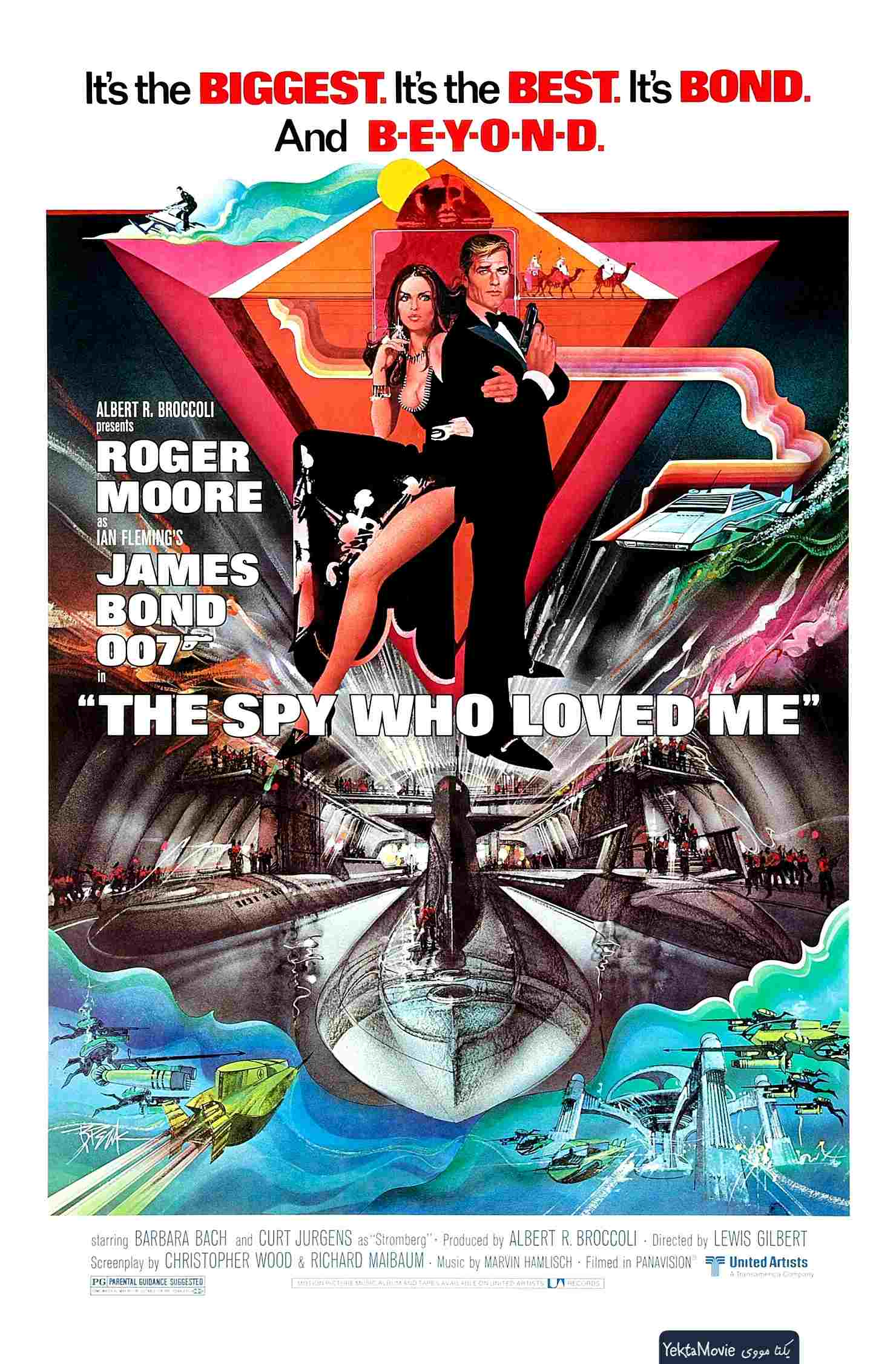 فیلم The Spy Who Loved Me 1977 ( جاسوسی که مرا دوست داشت ۱۹۷۷ )